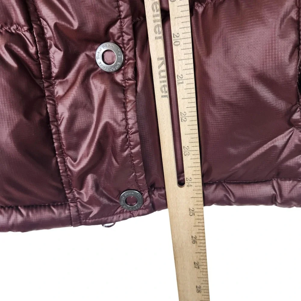 PrAna Milly Vest Womens Small Quilted Down Puffer High Collar Zip‎ Pockets